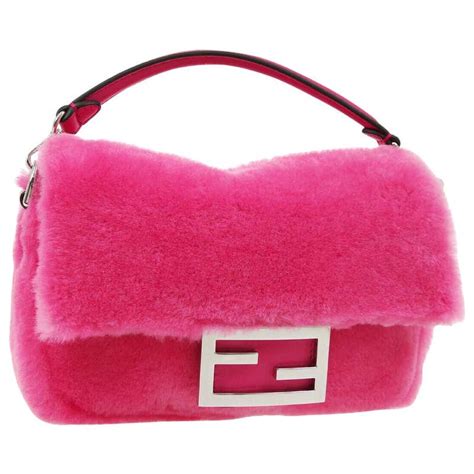 small pink fendi bag|hot pink Fendi bag.